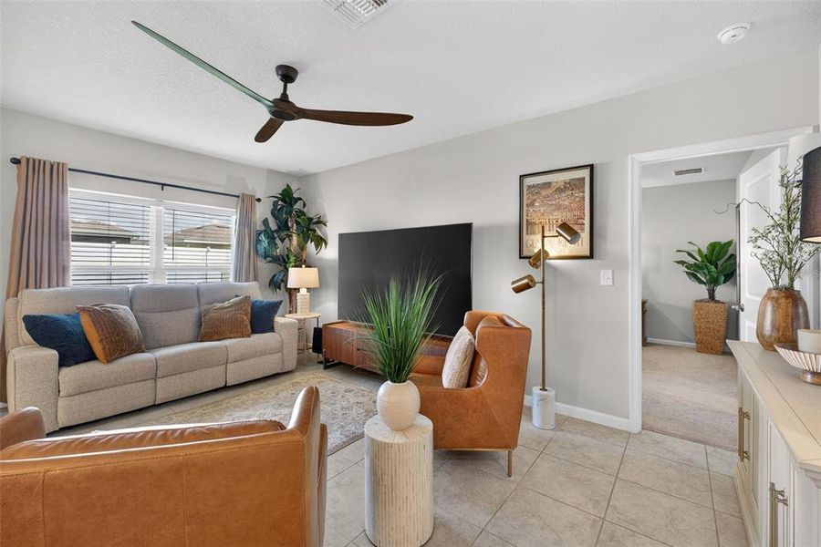 Furnished interior view inside a new home in Laurel Glen, Haines City (Image 42).