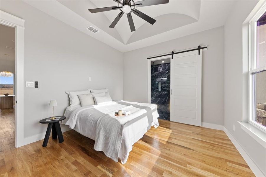 Furnished interior view inside a new home in , Palmer (Image 11).