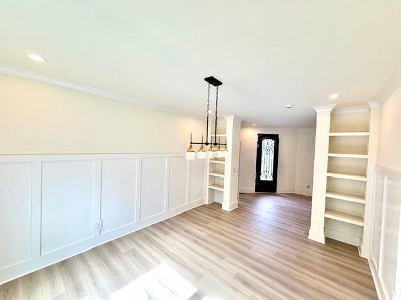 Spacious, unfurnished interior of a new home in , Snellville (Image 9). Spacious, unfurnished interior of a new home in , Snellville (Image 9).