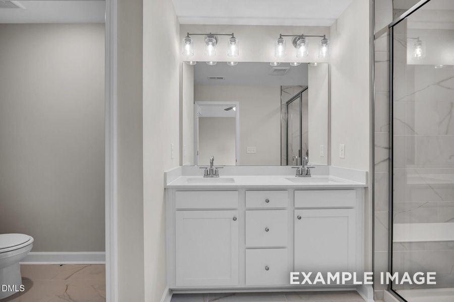 Furnished interior view inside a new home in Camden Park, Knightdale (Image 16).
