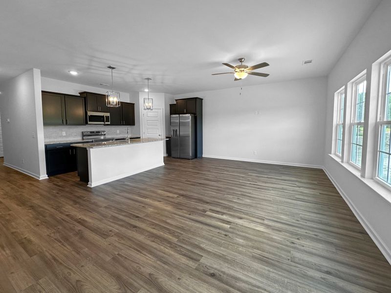 Spacious, unfurnished interior of a new home in Doctor's Creek, Ludowici (Image 17).