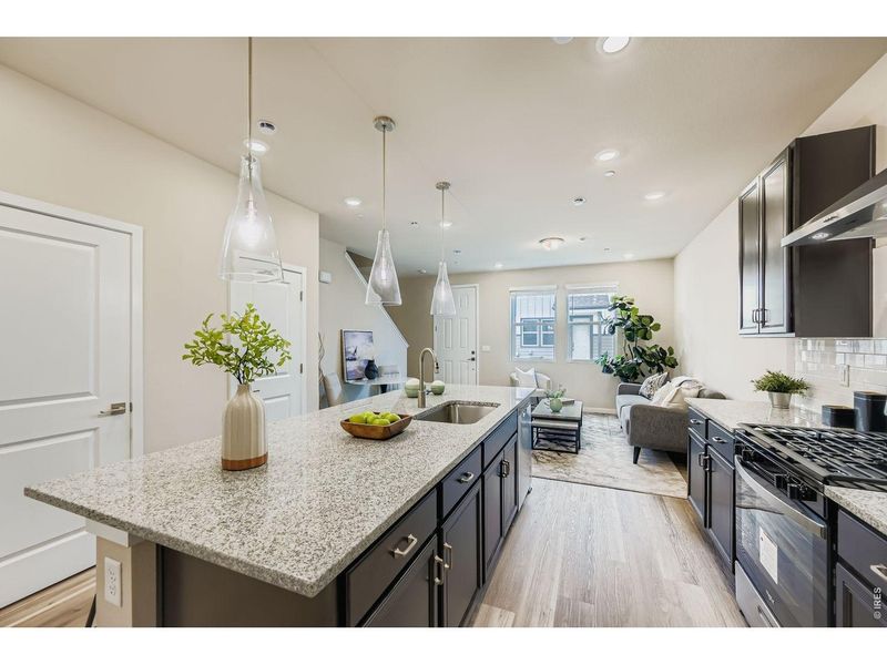 Furnished interior view inside a new home in Mountain Brook, Longmont (Image 4).