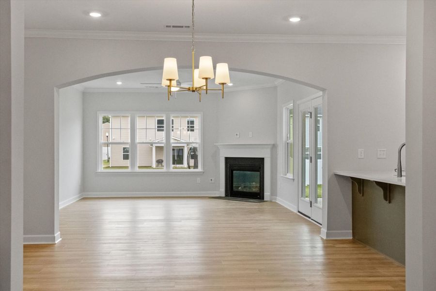 Spacious, unfurnished interior of a new home in Winston Ridge, Youngsville (Image 19).
