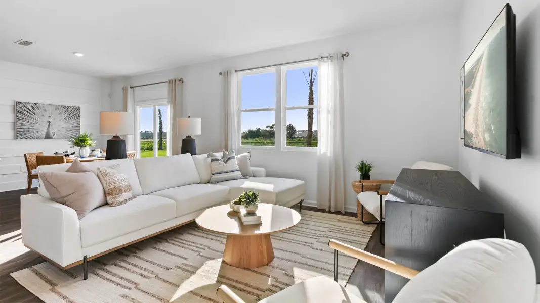 Furnished interior view inside a new home in The Arbors, Jacksonville (Image 9).