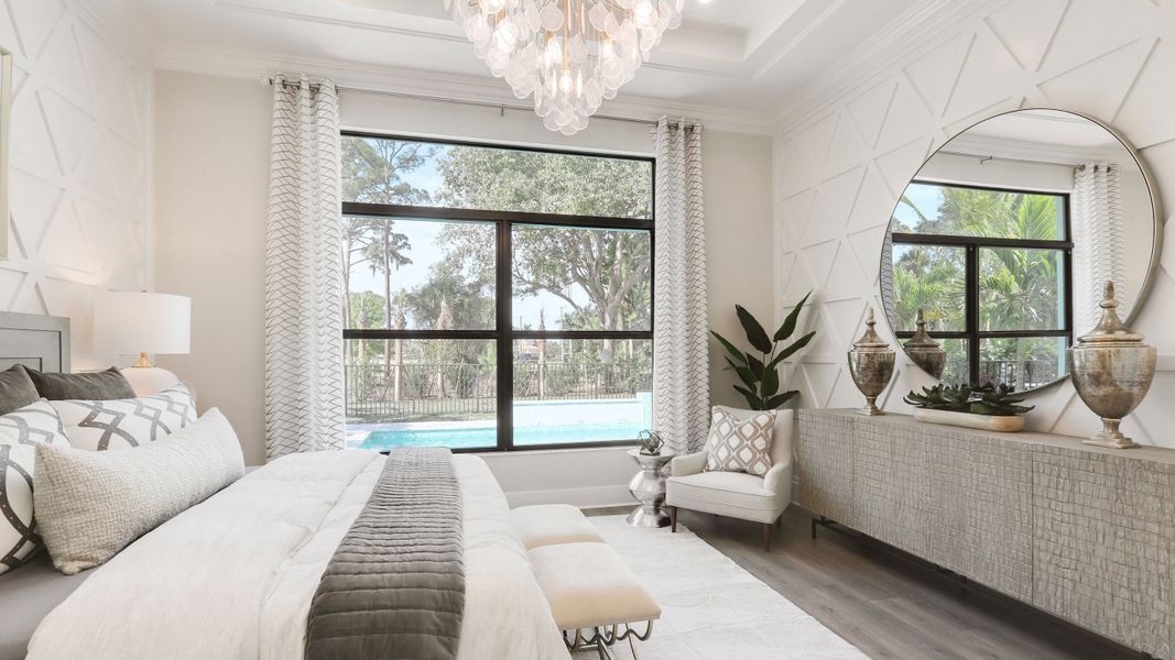 Representative furnished interior of a home built from the Madison by Kolter Homes in The Cove at Park Trace, Stuart (Image 15).