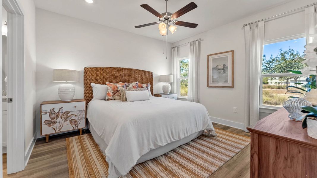 Furnished interior view inside a new home in WindMark Beach, Port Saint Joe (Image 17).