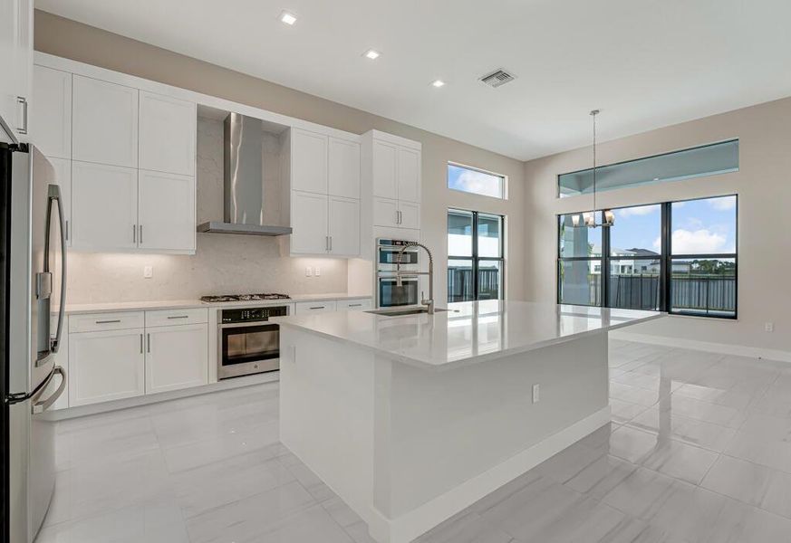 Furnished interior view inside a new home in Apex at Avenir, Palm Beach Gardens (Image 46). Furnished interior view inside a new home in Apex at Avenir, Palm Beach Gardens (Image 46).