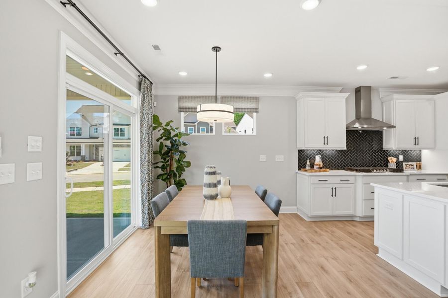 Furnished interior view inside a new home in Ashton Park, Monroe (Image 11).