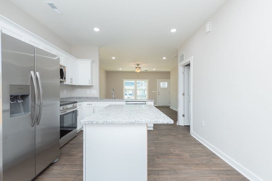 Representative furnished interior of a home built from the Dogwood by Foundation Home Builders LLC in Pinnix Loop, Burlington (Image 8). Representative furnished interior of a home built from the Dogwood by Foundation Home Builders LLC in Pinnix Loop, Burlington (Image 8).