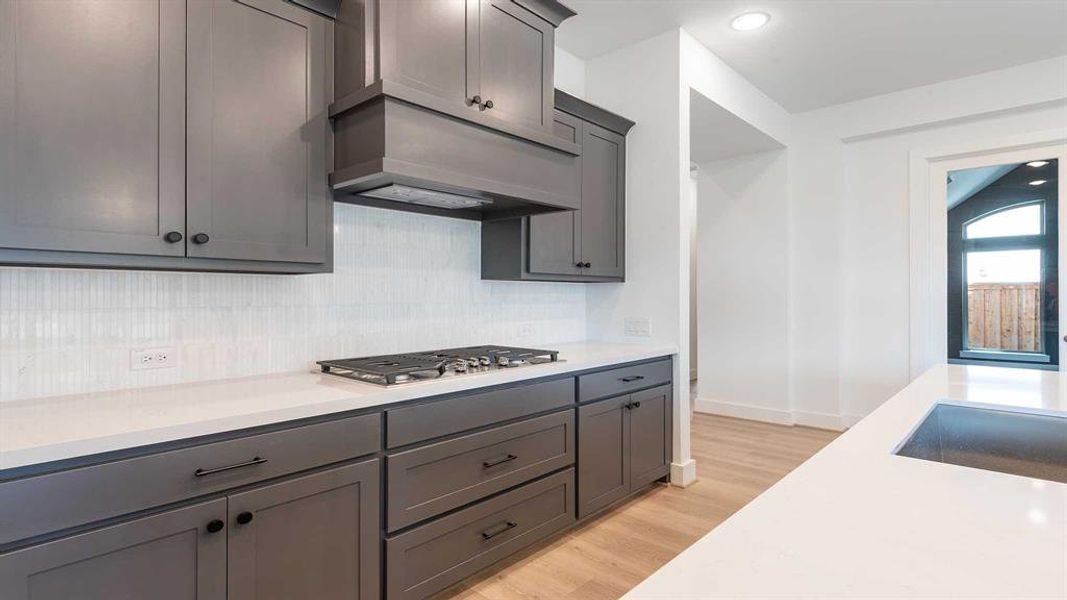 Furnished interior view inside a new home in Mosaic 50', Celina (Image 13). Furnished interior view inside a new home in Mosaic 50', Celina (Image 13).