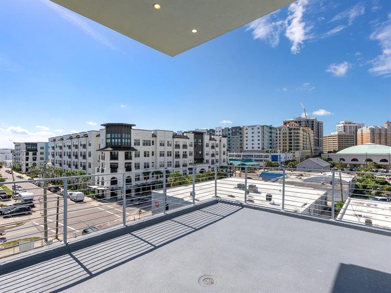 Exterior details and patio area of a home in , Sarasota (Image 2).