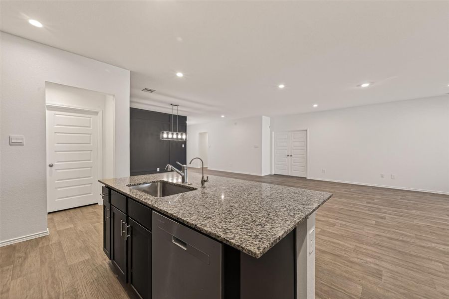 Furnished interior view inside a new home in Windstone on the Prairie, Richmond (Image 16).