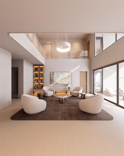 Furnished interior view inside a new home in , Madeira Beach (Image 5).