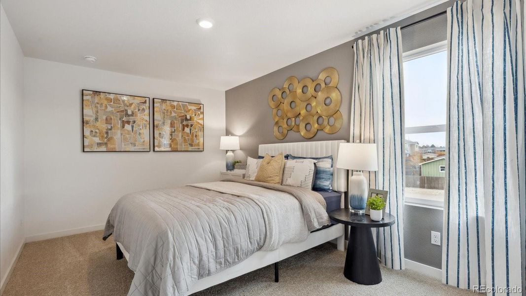 Furnished interior view inside a new home in Timberleaf, Thornton (Image 12).