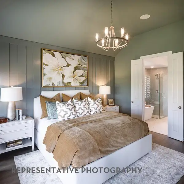 Furnished interior view inside a new home in Grange, Katy (Image 5). Furnished interior view inside a new home in Grange, Katy (Image 5).
