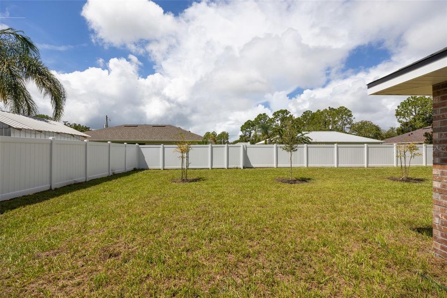 Exterior details and patio area of a home in Palm Coast, Palm Coast (Image 3). Exterior details and patio area of a home in Palm Coast, Palm Coast (Image 3).
