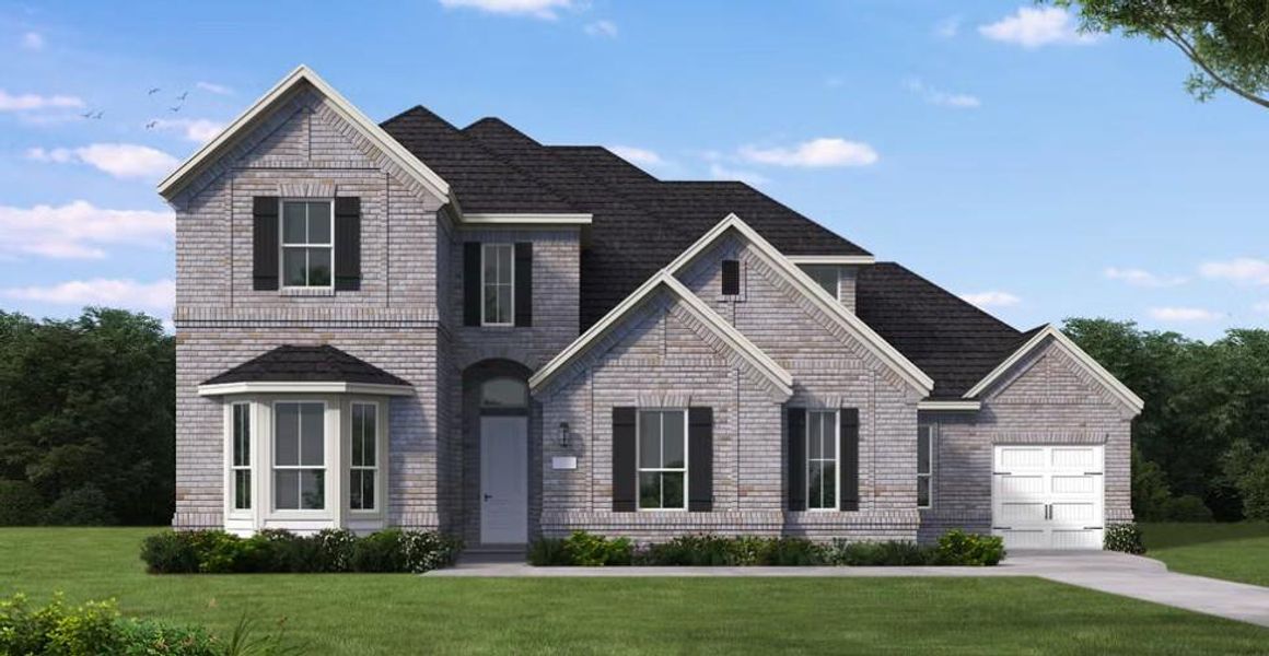 Hallsburg A Elevation - Representative Photo