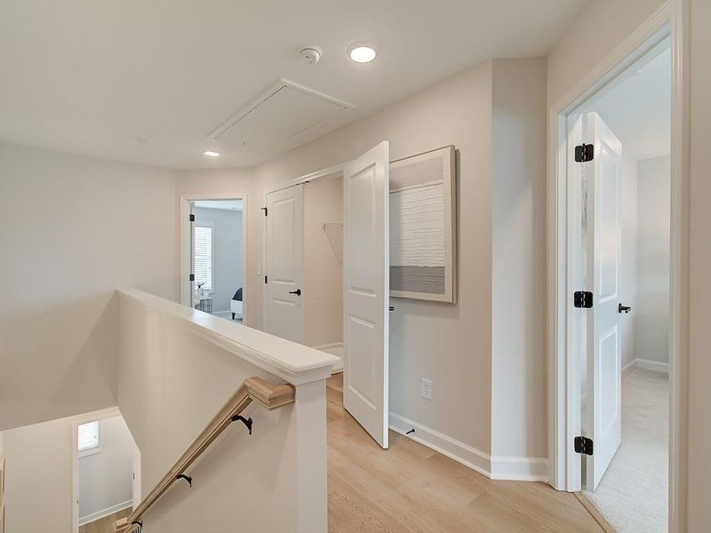 Furnished interior view inside a new home in Townes at South Main, Kennesaw (Image 9).