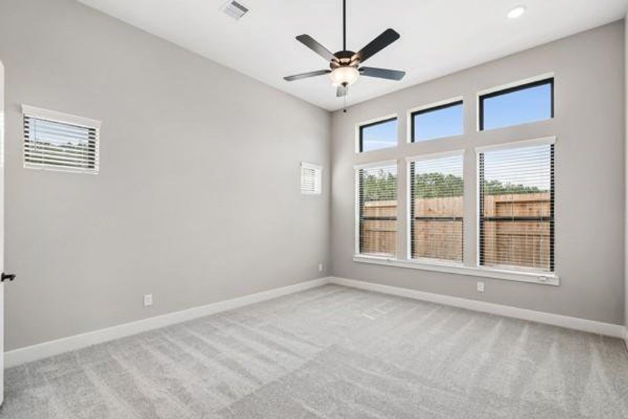 Spacious, unfurnished interior of a new home in The Highlands - Grove Collection, Porter (Image 14). Spacious, unfurnished interior of a new home in The Highlands - Grove Collection, Porter (Image 14).