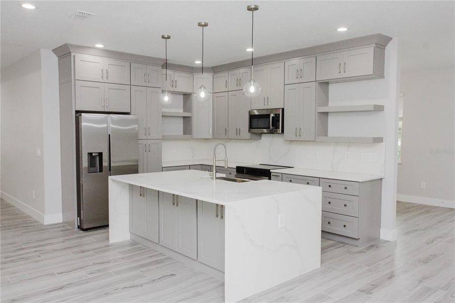 Furnished interior view inside a new home in , Eustis (Image 16).