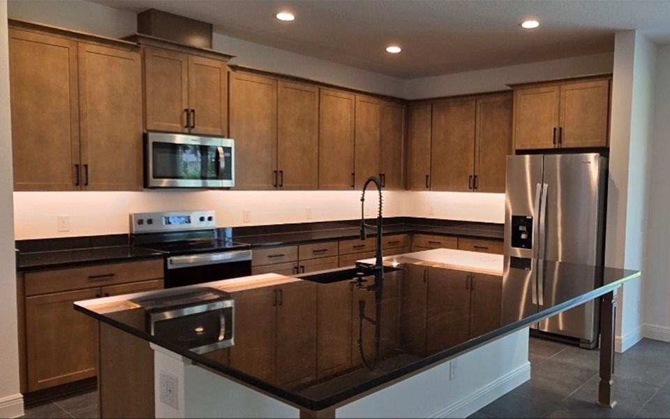 Modern Open-Concept Kitchen in Central Florida Home