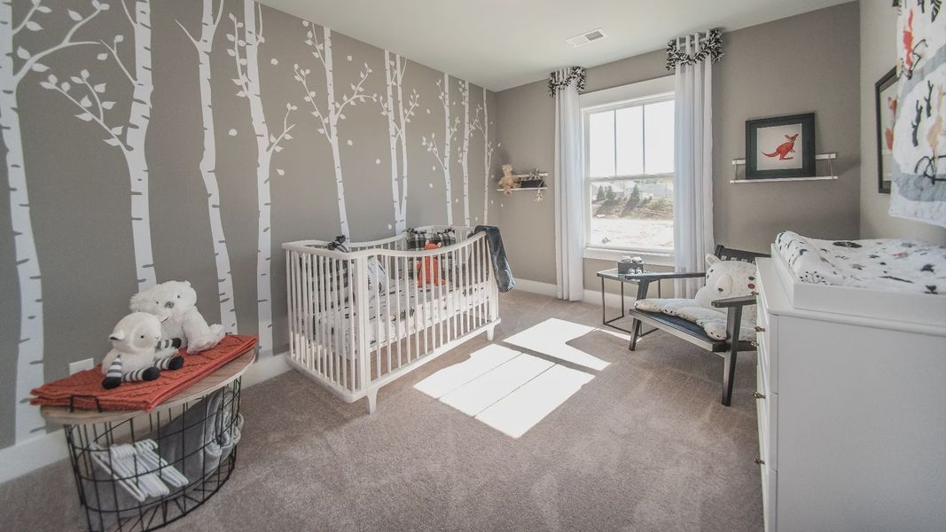 Bedroom of The Cameron Design by DRB Homes