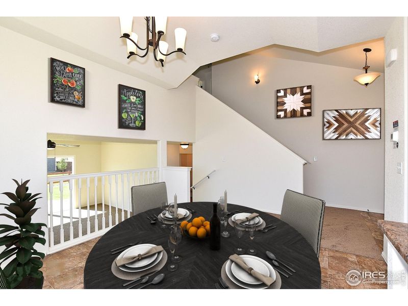 Furnished interior view inside a new home in , Greeley (Image 3).