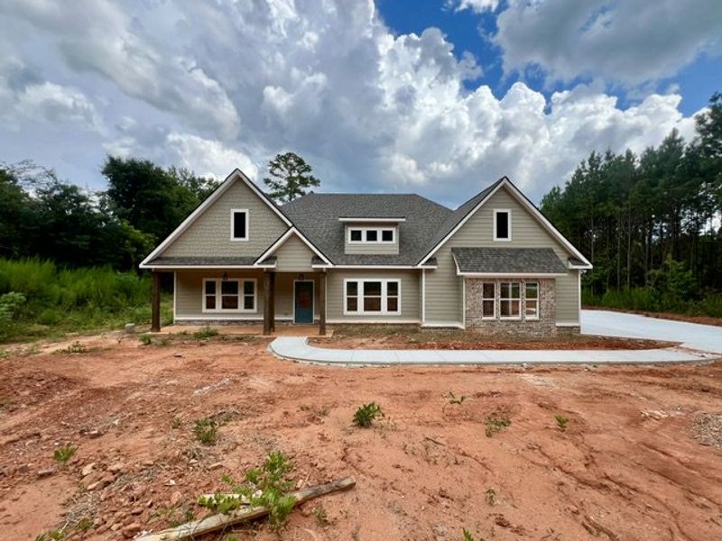 In-progress construction of a new home in Mitchell Farms, LaGrange, GA (Image 8).