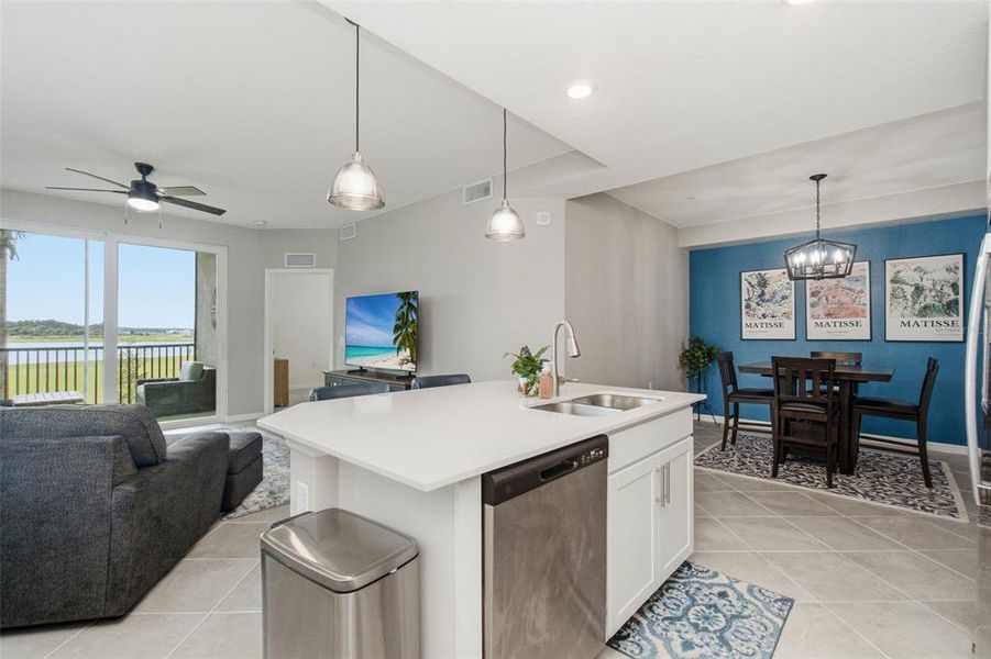 Furnished interior view inside a new home in , Punta Gorda (Image 8). Furnished interior view inside a new home in , Punta Gorda (Image 8).
