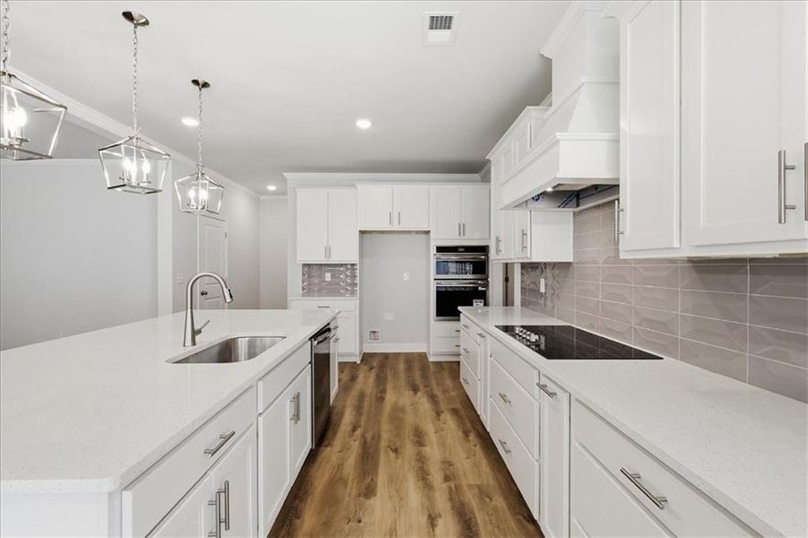 Furnished interior view inside a new home in Bradley Gin, Monroe (Image 15).