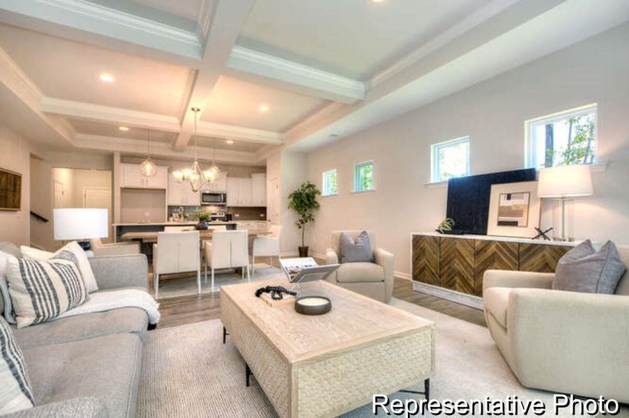 Furnished interior view inside a new home in , St. George (Image 2). Furnished interior view inside a new home in , St. George (Image 2).