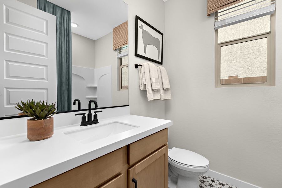 Representative furnished interior of a home built from the Copper by Mattamy Homes in Soleo, San Tan Valley (Image 14).