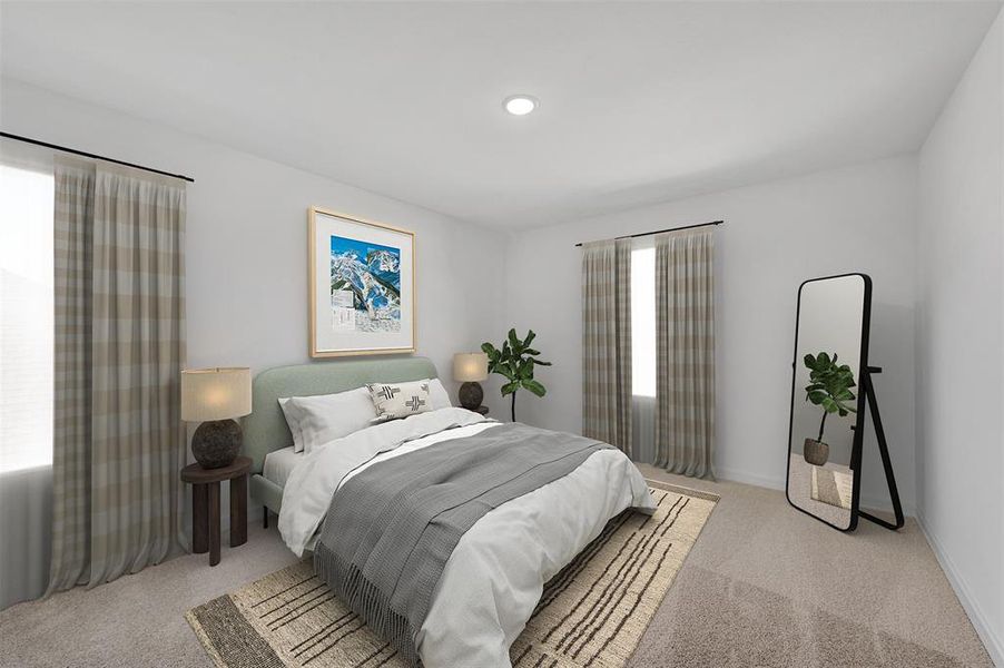 Furnished interior view inside a new home in Aspire at Reunion, Newark (Image 8). Furnished interior view inside a new home in Aspire at Reunion, Newark (Image 8).