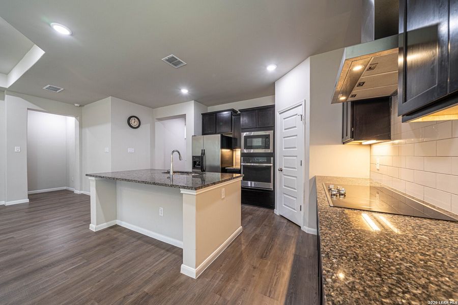 Furnished interior view inside a new home in Hannah Heights, Seguin (Image 11).