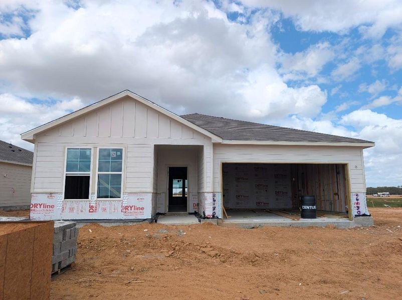 In-progress construction of a new home in Katy Reserve, Katy, TX (Image 20).