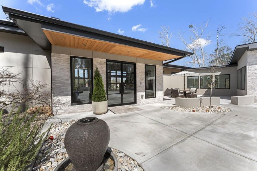Exterior details and patio area of a home in , Jonesboro (Image 32).