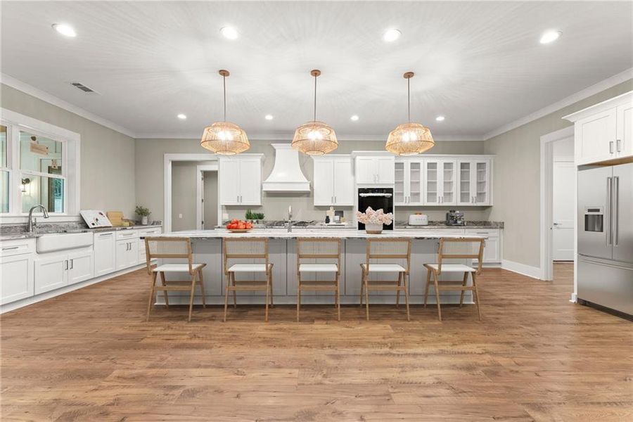 Furnished interior view inside a new home in , Cleveland (Image 5).