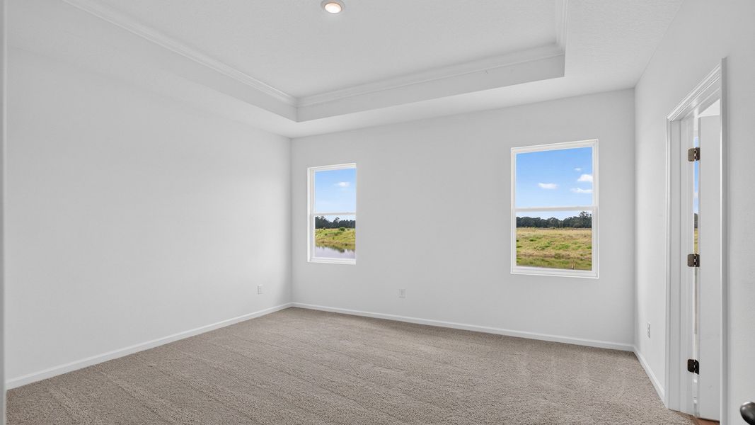 Representative unfurnished interior of a home built from the Riverside by D.R. Horton in Sawmill Branch, Palm Coast (Image 23).