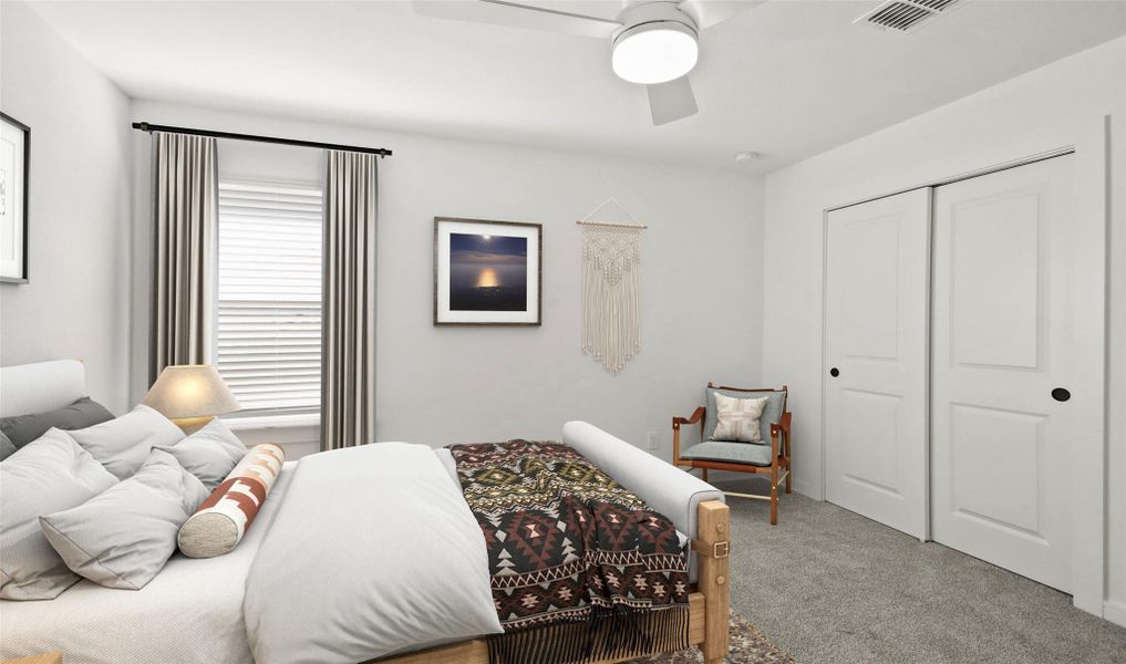 Bedroom 2 (*Photo not of actual home and used for illustration purposes only.)