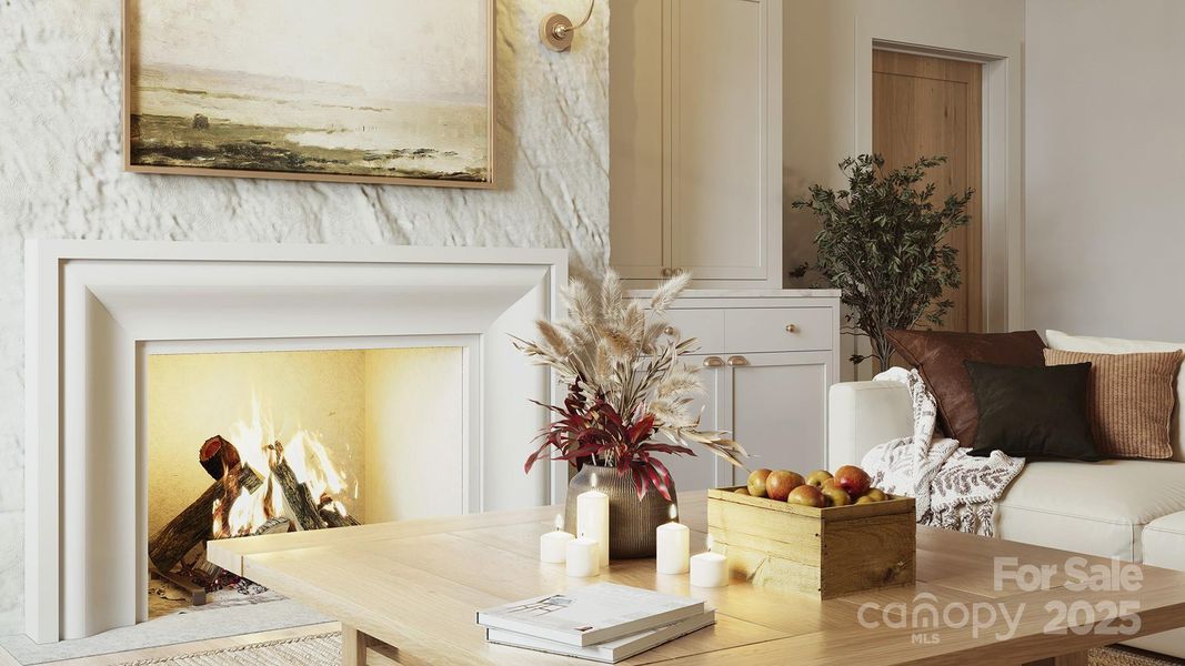 Furnished interior view inside a new home in , Connelly Springs (Image 10).