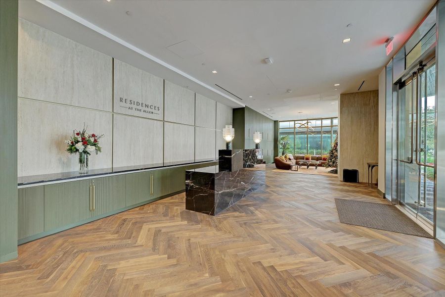 Furnished interior view inside a new home in , Houston (Image 16).