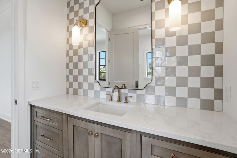 Furnished interior view inside a new home in , Ponte Vedra Beach (Image 54).