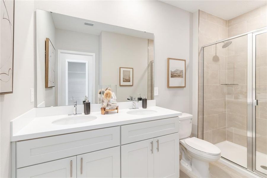 Furnished interior view inside a new home in Magnolia Reserve, Ocoee (Image 18).