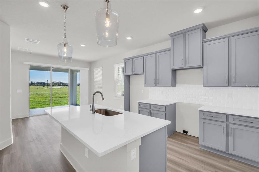 Furnished interior view inside a new home in Emerald Fields, Hudson (Image 13).
