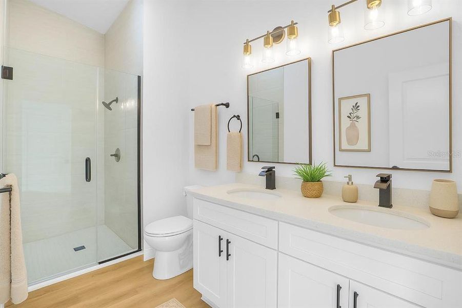 Furnished interior view inside a new home in , Apopka (Image 8).