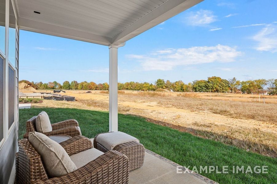 Exterior details and patio area of a home in Calista Farms, White House (Image 22). Exterior details and patio area of a home in Calista Farms, White House (Image 22).