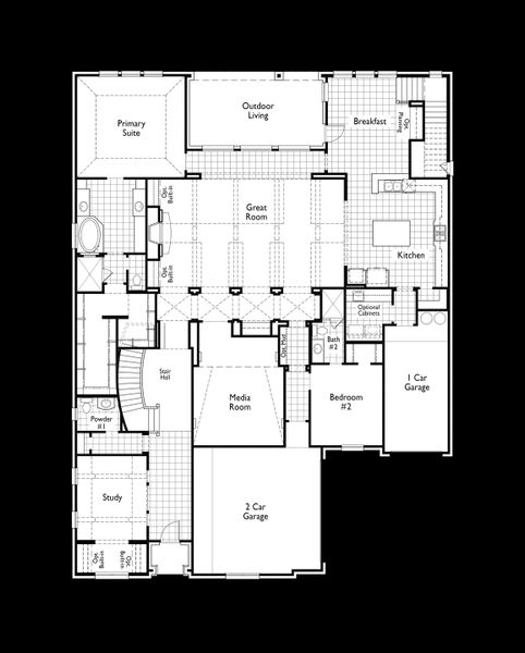 Downstairs Floor Plan