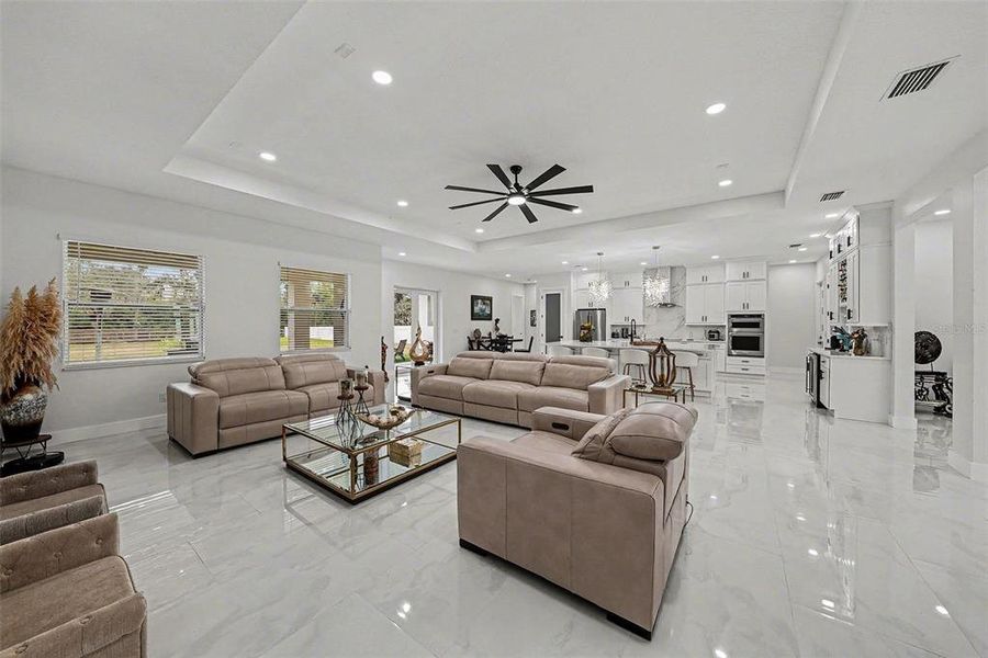 Furnished interior view inside a new home in , Dover (Image 32).