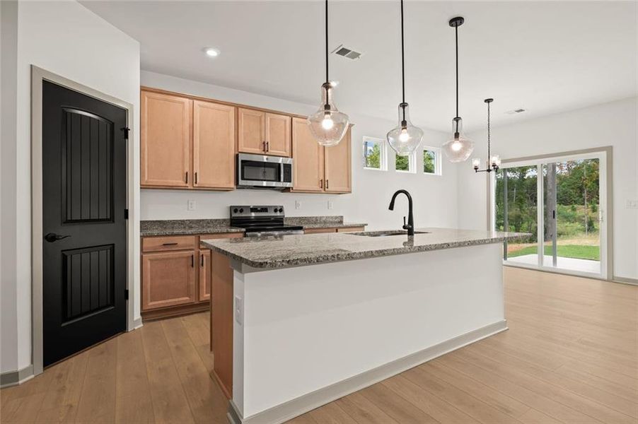 Furnished interior view inside a new home in Sage Woods, Dallas (Image 7).