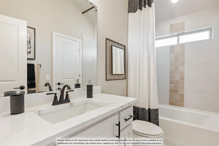 Furnished interior view inside a new home in Sutton Fields, Celina (Image 7). Furnished interior view inside a new home in Sutton Fields, Celina (Image 7).